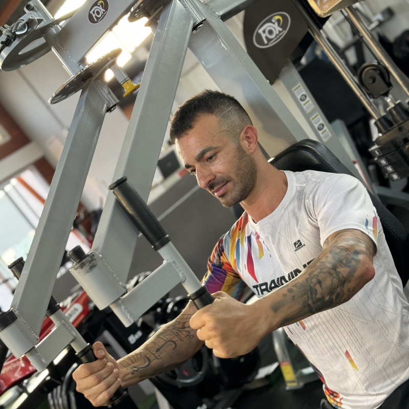 Noviembre B: Pecho + Hombros + Bíceps