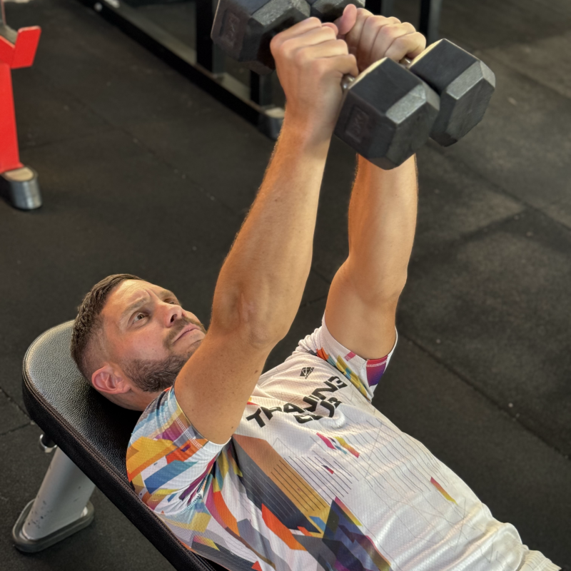 Noviembre B: Pecho + Hombros + Bíceps